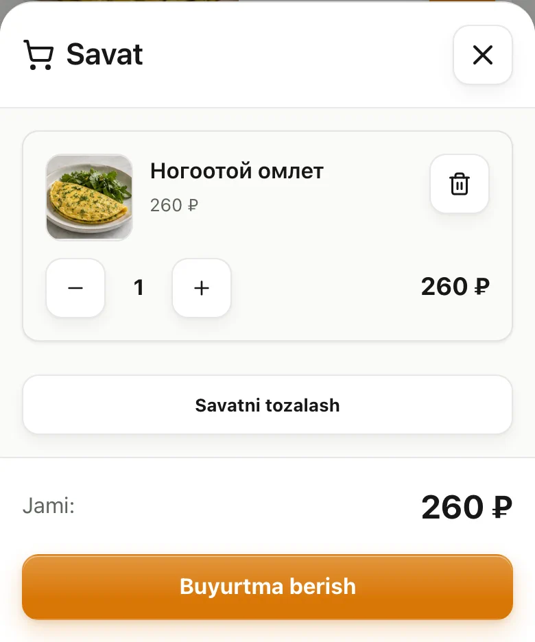 1. Зочин ширээнээс захиалга өгнө
