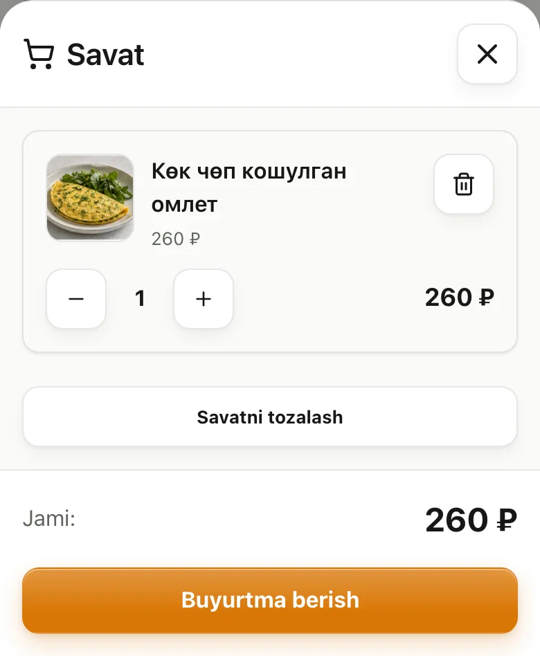 1. Конок столдон буйрутма берет