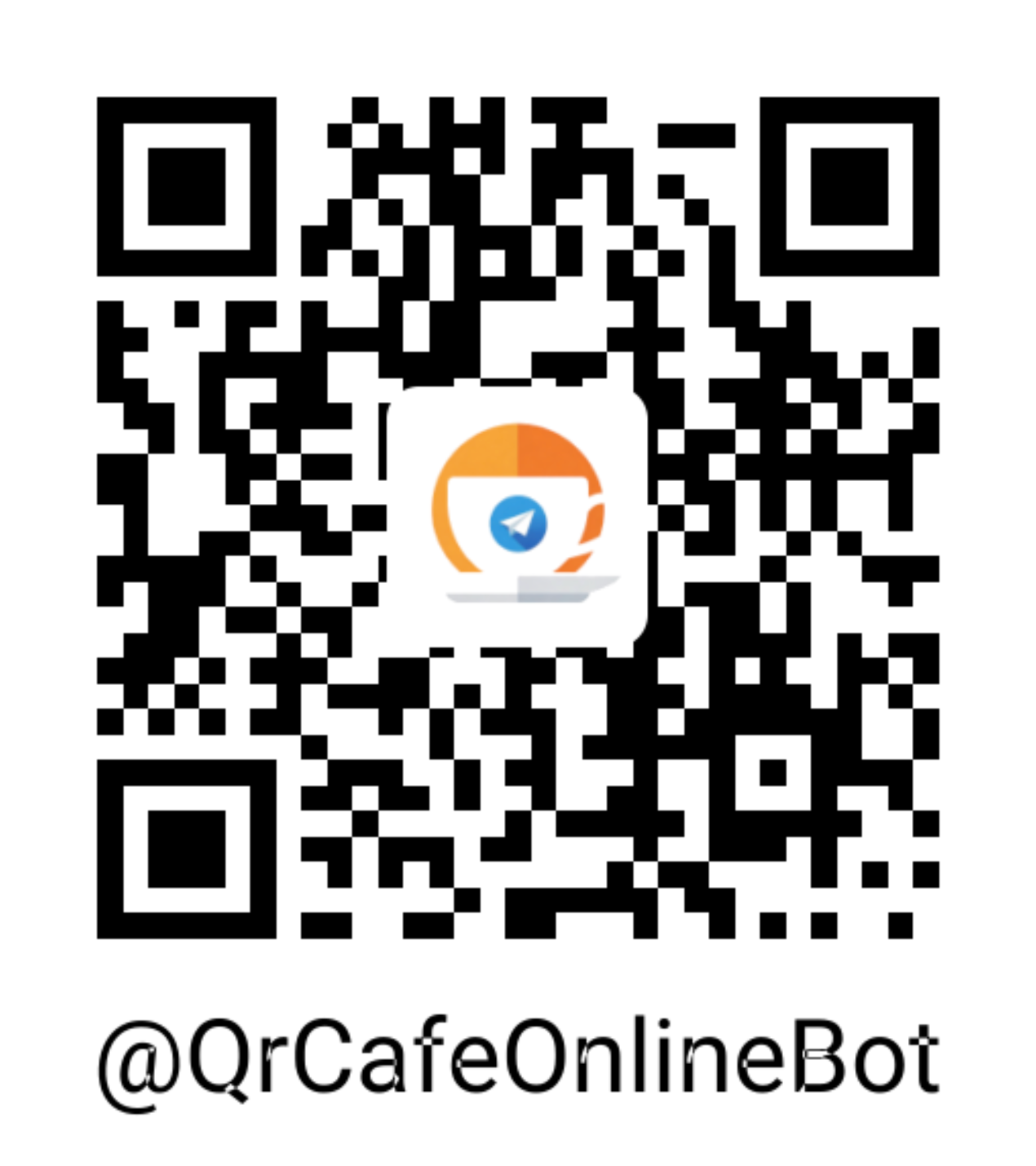 QR-код на столе
