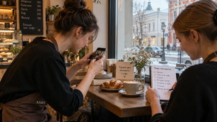 Что публиковать в Telegram-канале кофейни каждую неделю